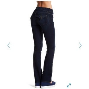 Straight leg Hudson jean size 24
